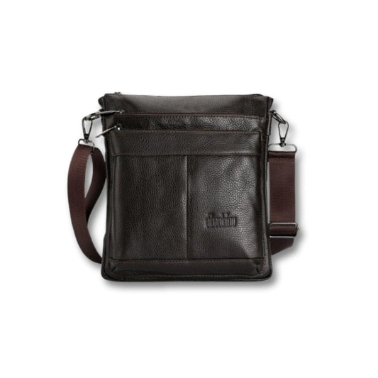 Sacoche Homme Cuir | Eos Marron / Cuir