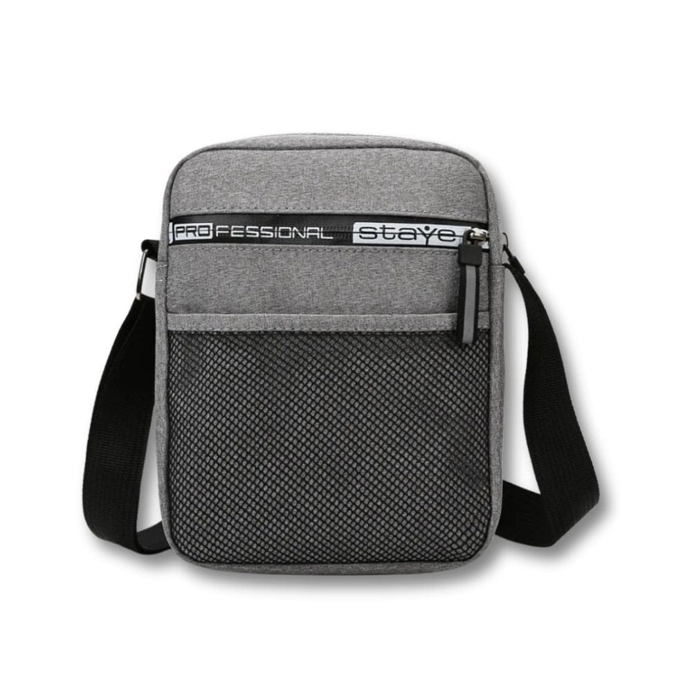 Sacoche Homme Décontractée | Jarek Light Grey / Tissu