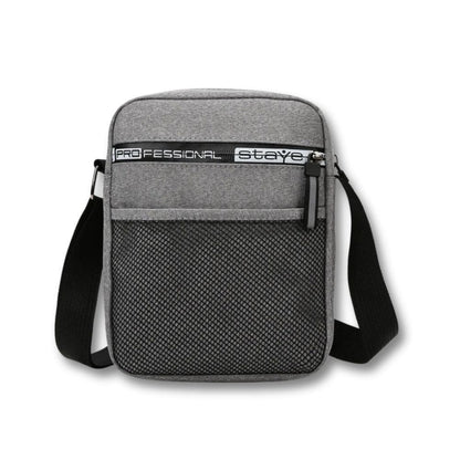 Sacoche Homme Décontractée | Jarek Light Grey / Tissu