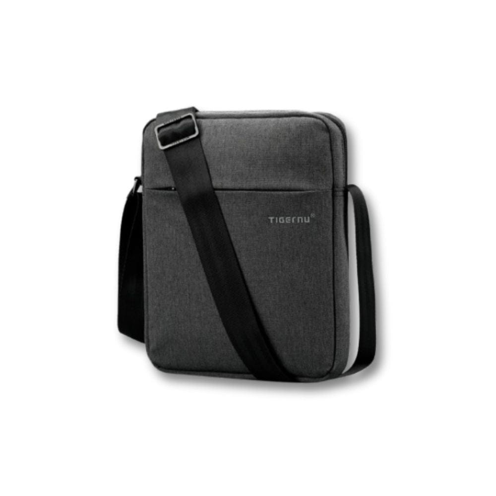 Sacoche Homme Grise | Tigernu Noir Gris / Tissu