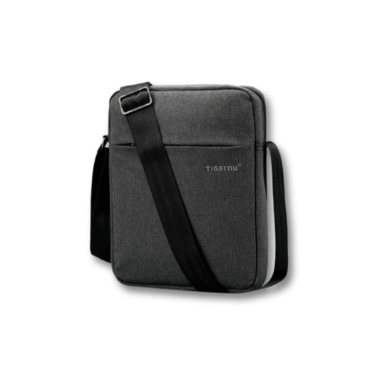 Sacoche Homme Grise | Tigernu Noir Gris / Tissu