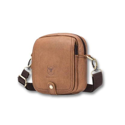 Sacoche Homme Vintage | Veyron Marron / Cuir