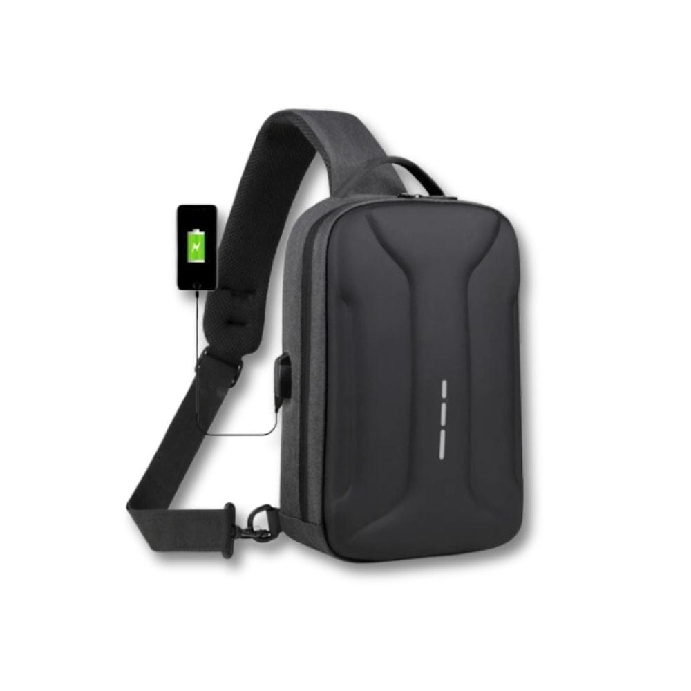 Sacoche Nylon avec port USB | Lino