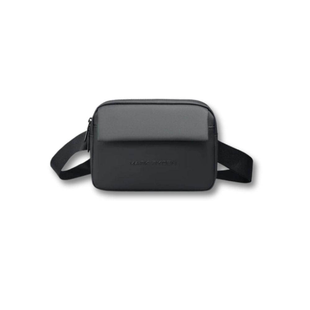 Sacoche Nylon Homme | Delta Noir / Tissu
