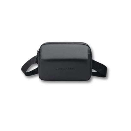 Sacoche Nylon Homme | Delta Noir / Tissu