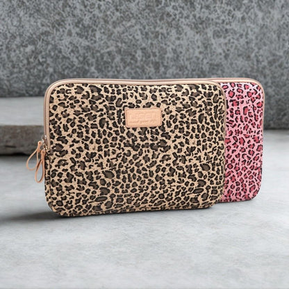 Sacoche PC/Tablette Femme Léopard | Adélis