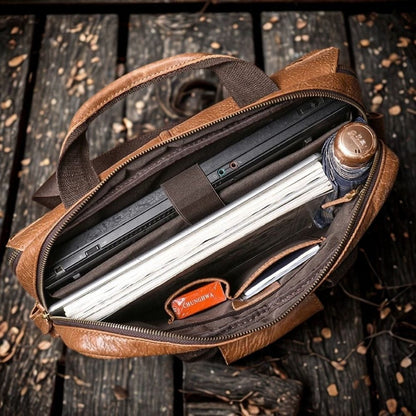 Sacoche Porte Document Cuir | Ulric Brun / Cuir