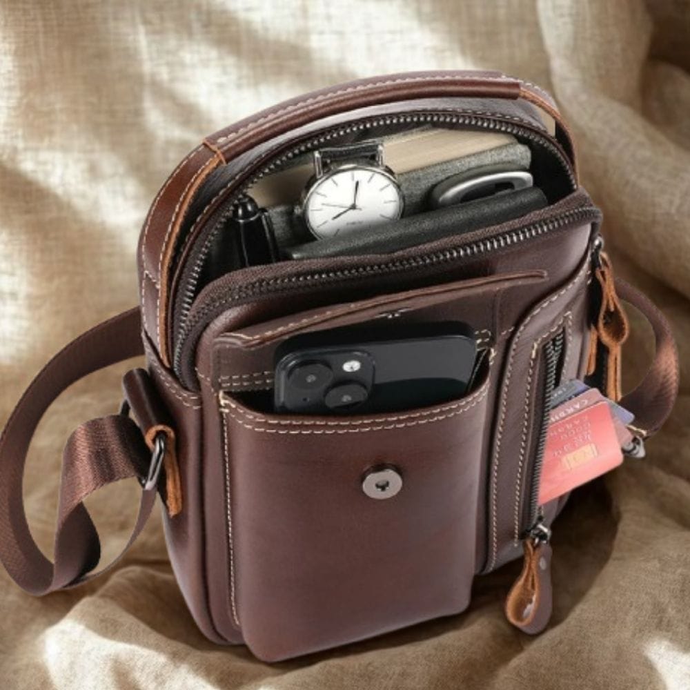 Sacoche pour Homme en Cuir | Atlas