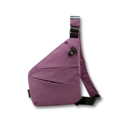 Sacoche Tissu Colorée | Avelin Violet / Tissu