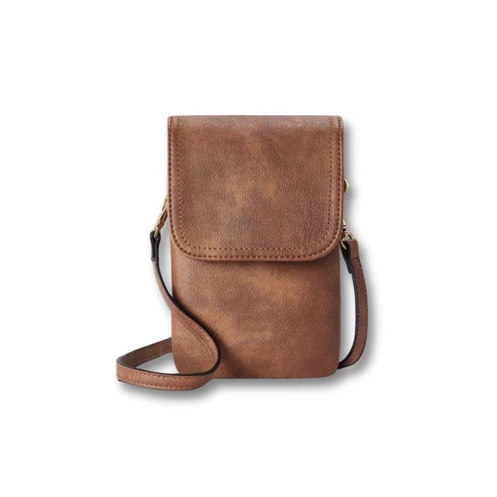 Sacoche Vintage Femme | Talina Brun / Cuir